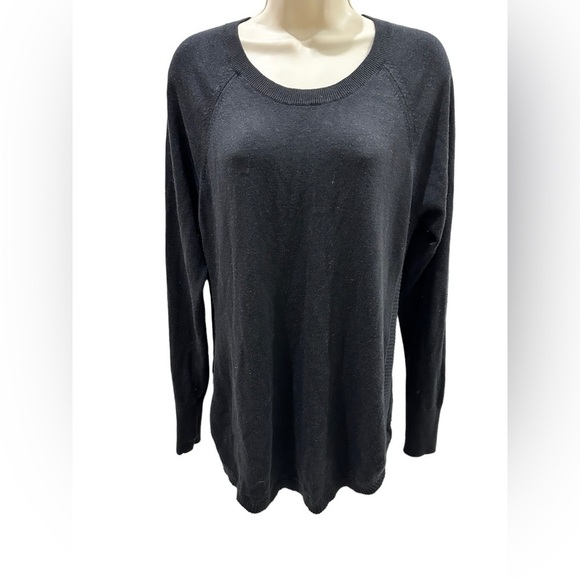 Lululemon Lightweight Boolux Sweater Black - Picture 5 of 10